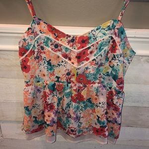 American Rag Floral Tank